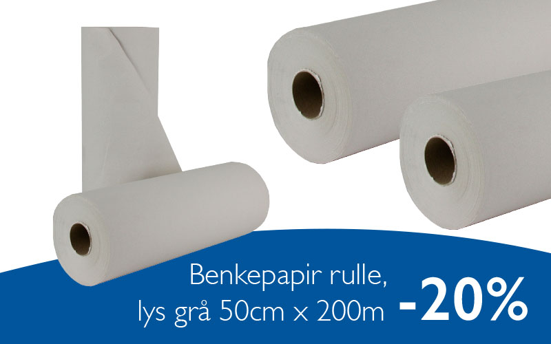 Benkepapir rulle