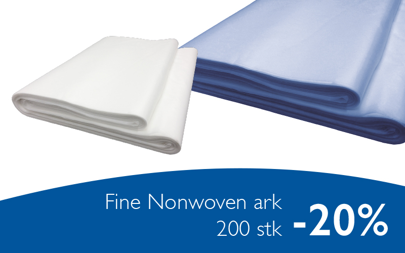 Fine nonwoven ark