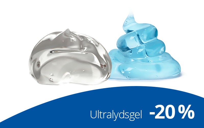 ultralydsgel, ultralydsgele, gel elektroder, gel trykkbolge, fysiopartner